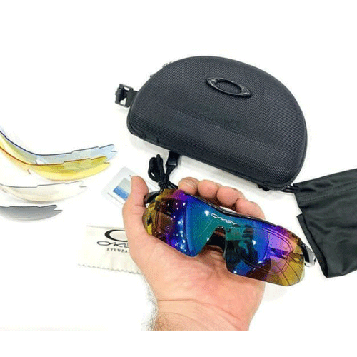 عینک کوهنوردی اوکلی Genuine دارای 5 لنز