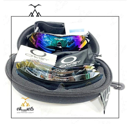 عینک کوهنوردی اوکلی Genuine دارای 5 لنز