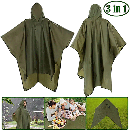 پانچو کوهنوردی شنگ یان 3 کاره مدل SYS