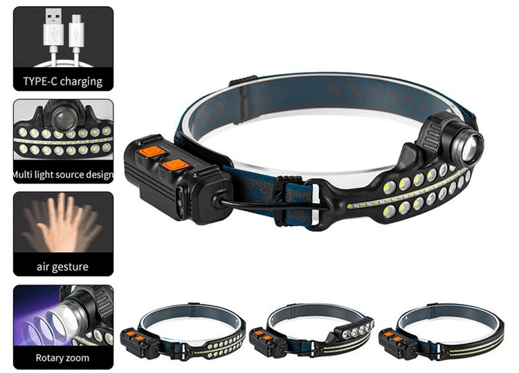 چراغ پیشانی مدل W690