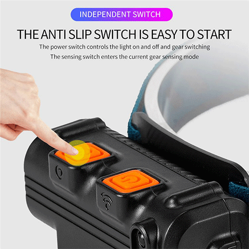 هدلایت و چراغ پیشانی سنسور دار مدل W690-1