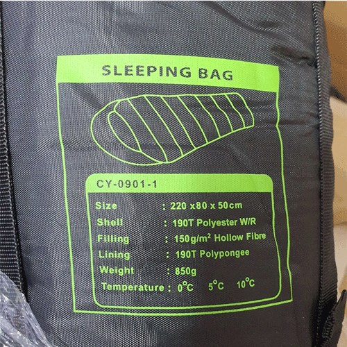 کیسه خواب جانگل کینگ مدل CY-0901-1