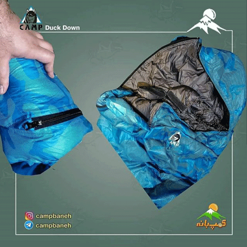 کیسه خواب پر 1500 گرمی Camp مدل DUCK DOWN