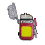 فندک چند کاره شارژی چراغ قوه دار F33