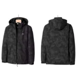 کاپشن کوهنوردی دوپوش مردانه طرح نورث فیس